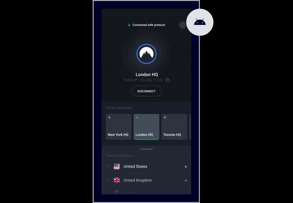 Business VPN for Android