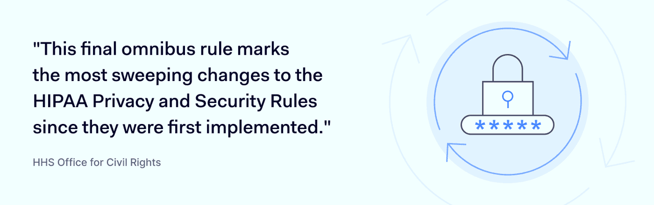 HHS Office for civil rights about the HIPAA omnibus rules